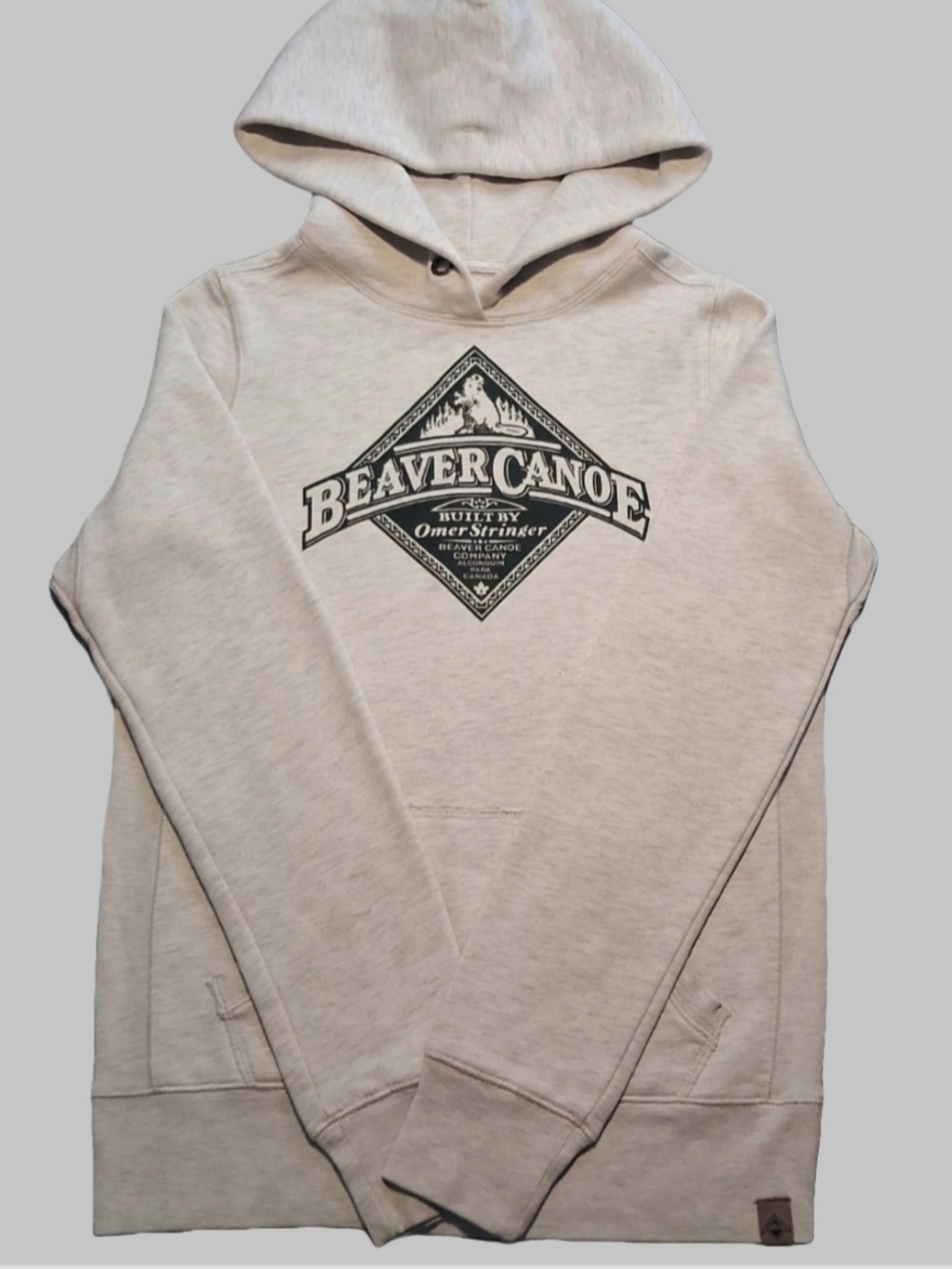 Beaver Canoe Hoodie Woman's xs